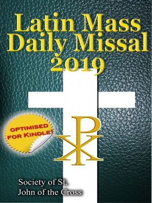 cover image of Latin Mass Day Missal 2019